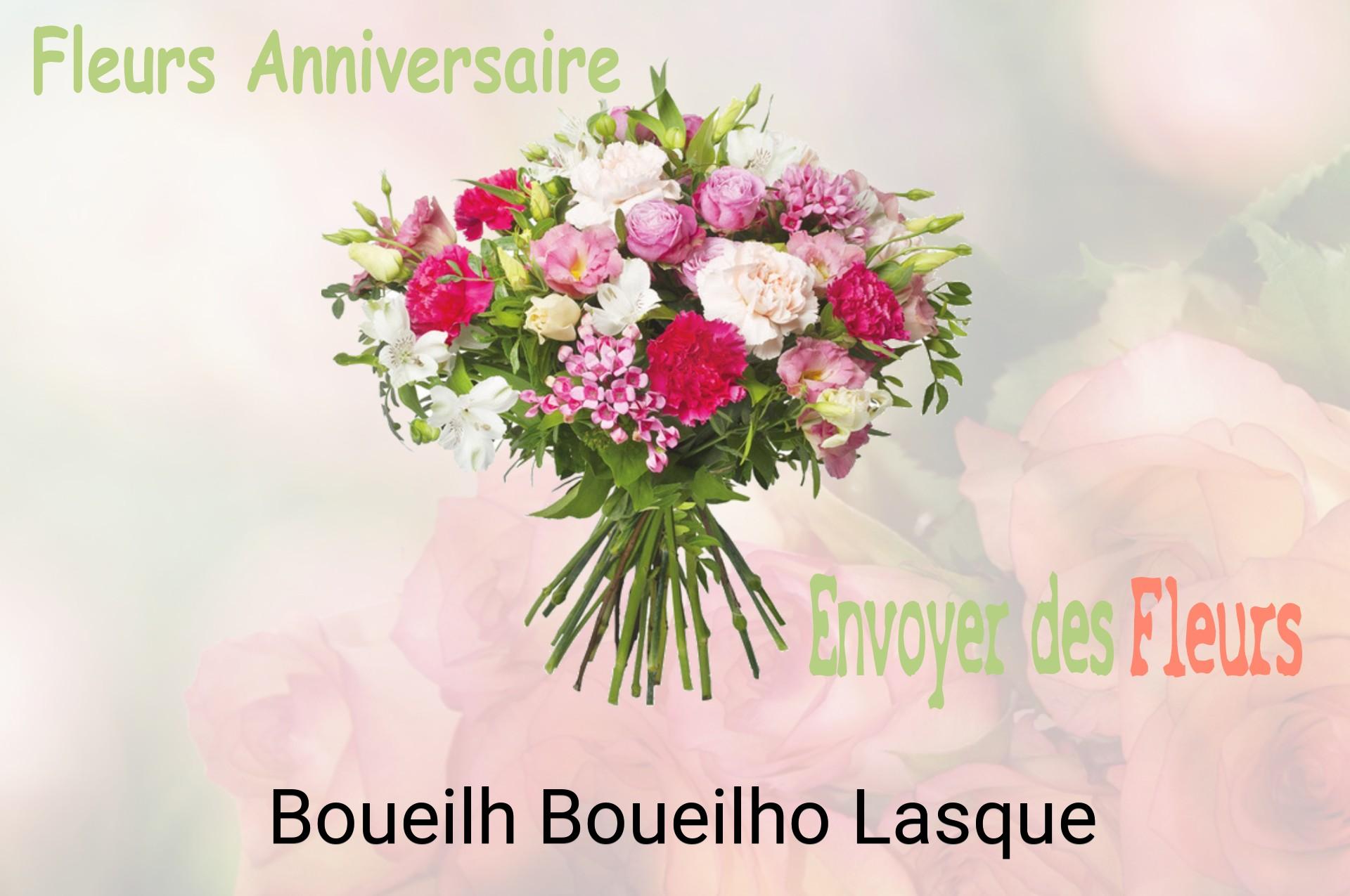 Bouquet de fleurs d’anniversaire livré à Boueilh-Boueilho-Lasque