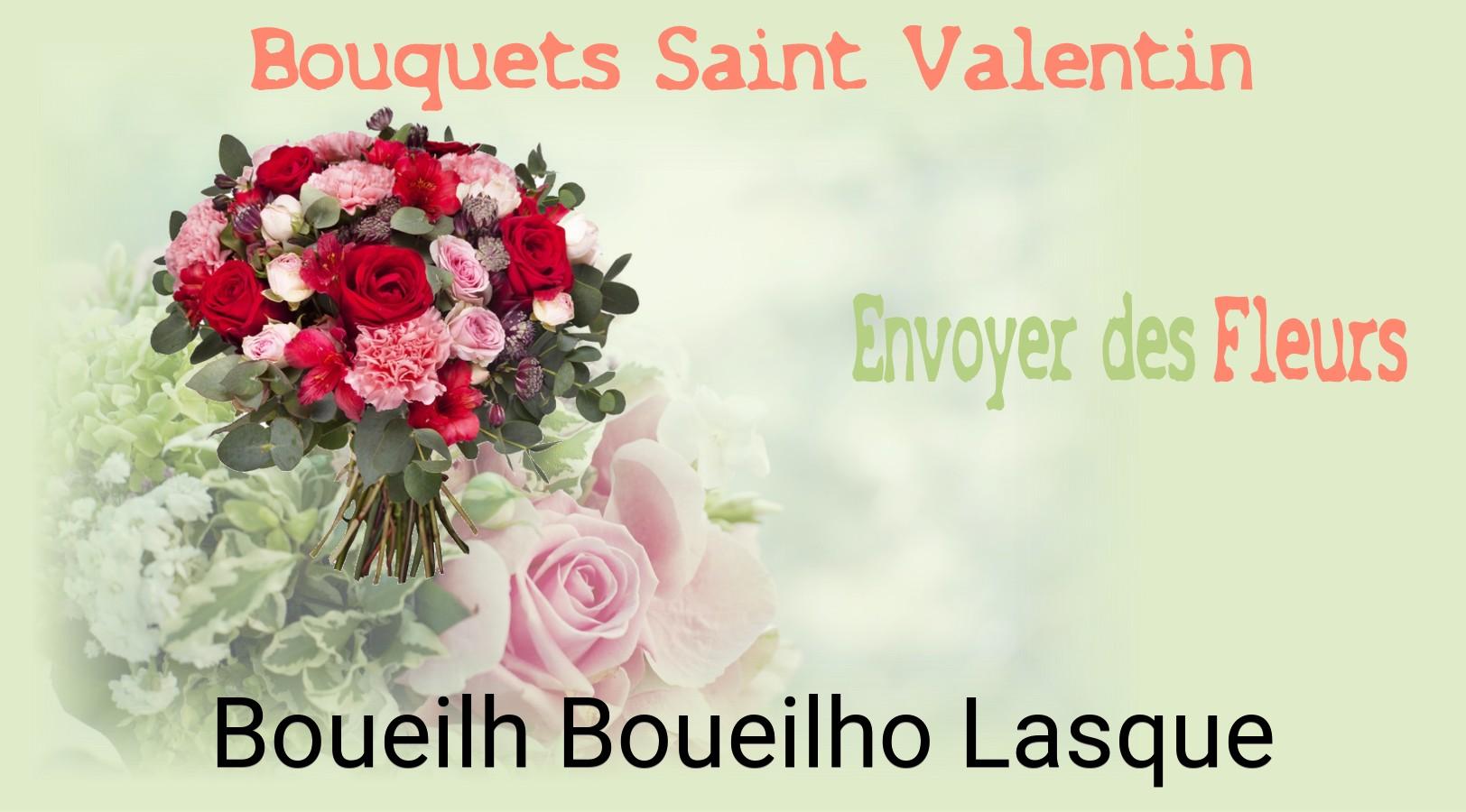 Roses de Saint-Valentin livrées à Boueilh-Boueilho-Lasque